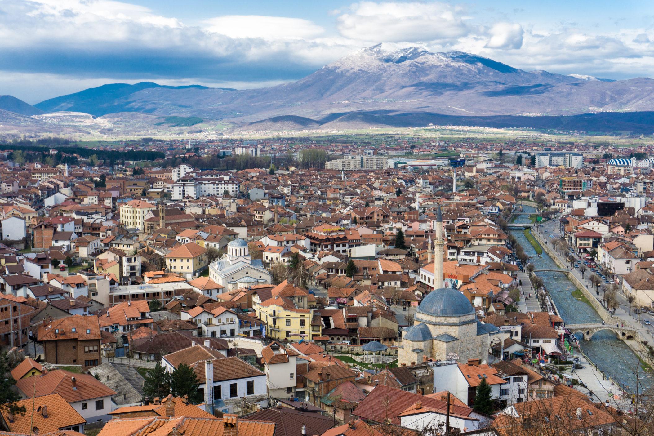 Photo of the city of Kosovo.